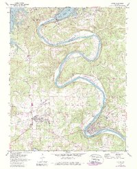 Cotter 1972 topographic map preview