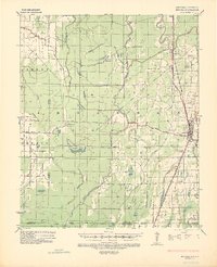 Eudora 1936 topographic map thumbnail