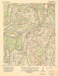 Farrell 1939 topographic map thumbnail