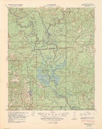 Felsenthal 1939 topographic map thumbnail
