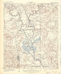 Felsenthal 1937 topographic map thumbnail