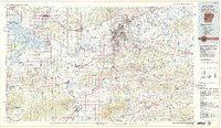 Fort Smith 1978 topographic map thumbnail