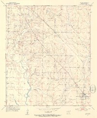 Fouke 1952 topographic map thumbnail