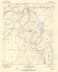 Fulton 1951 topographic map preview