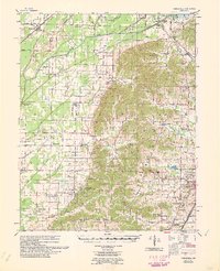 Gainesville topographic map thumbnail
