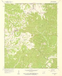 Garfield 1958 topographic map thumbnail