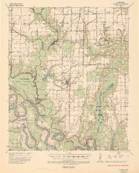 Gillett 1935 topographic map thumbnail