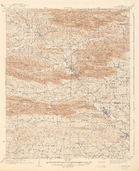 Glenwood 1942 topographic map thumbnail