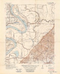 Hales Point 1952 topographic map thumbnail