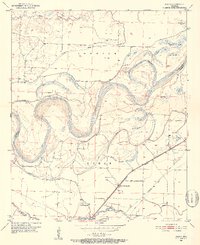 Homan 1951 topographic map thumbnail