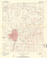 Hope 1951 topographic map thumbnail