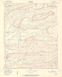 Ione 1951 topographic map thumbnail