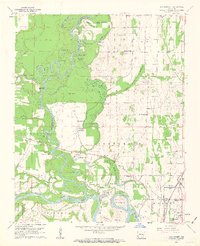 Jacksonport 1962 topographic map thumbnail