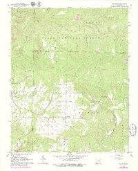 Jerusalem 1962 topographic map thumbnail