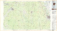 Malvern 1985 topographic map preview