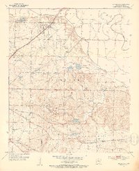 Mandeville 1952 topographic map thumbnail
