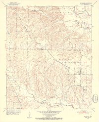 McCaskill 1951 topographic map thumbnail