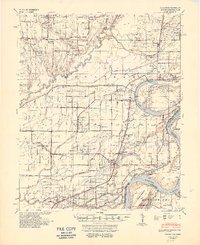 Modoc 1948 topographic map thumbnail