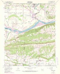 Mulberry 1948 topographic map thumbnail