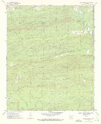Murfreesboro NE 1970 topographic map thumbnail