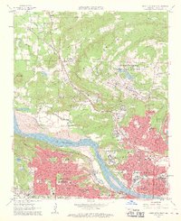 North Little Rock 1961 topographic map thumbnail