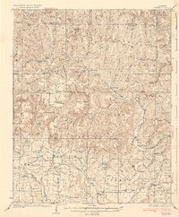Ozone 1936 topographic map thumbnail