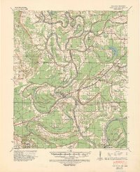 Park Place 1939 topographic map thumbnail