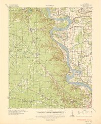 Pastoria 1935 topographic map thumbnail
