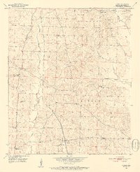 Patmos 1951 topographic map thumbnail