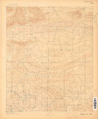 Poteau Mountain 1879 topographic map thumbnail