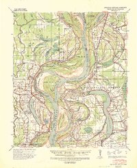 Readland 1939 topographic map thumbnail