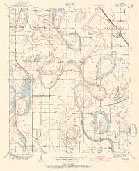 Keo 1939 topographic map thumbnail