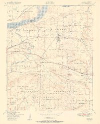 Lavaca 1951 topographic map thumbnail