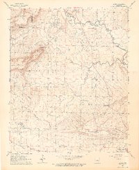 Letona 1962 topographic map thumbnail