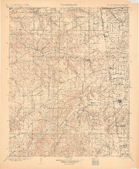 Siloam Springs 1903 topographic map thumbnail