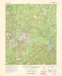Smackover 1964 topographic map thumbnail