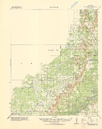 Strawberry 1932 topographic map thumbnail