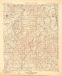 Tahlequah 1901 topographic map thumbnail