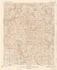 Treat 1934 topographic map thumbnail