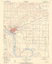 Van Buren 1951 topographic map thumbnail