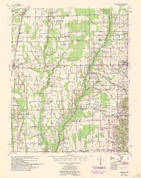 Vanndale 1958 topographic map preview