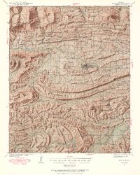 Waldron 1939 topographic map thumbnail