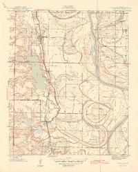 Woodson 1940 topographic map thumbnail