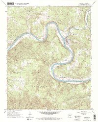 Norfork 1966 topographic map preview