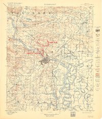 Little Rock 1893 topographic map thumbnail