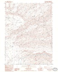 Acorn Hollow 1985 topographic map thumbnail