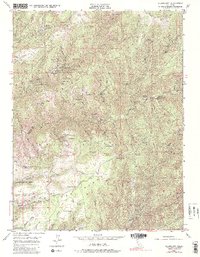 Alleghany 1949 topographic map thumbnail
