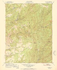 Alleghany 1951 topographic map thumbnail