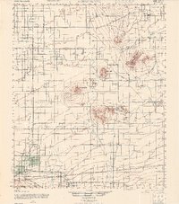 Alpine Butte 1947 topographic map thumbnail