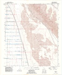 Amos 1992 topographic map thumbnail